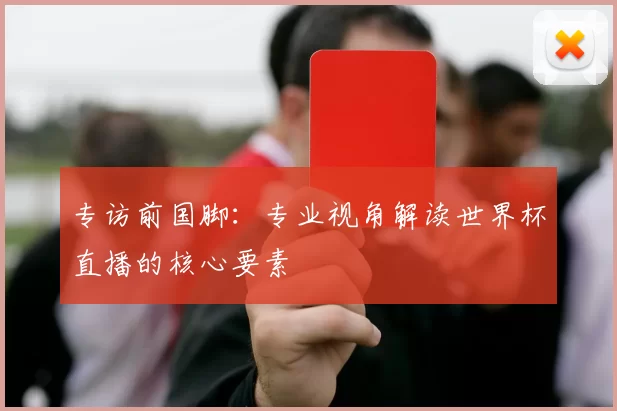 专访前国脚：专业视角解读世界杯直播的核心要素