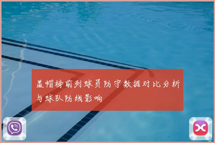 盖帽榜前列球员防守数据对比分析与球队防线影响