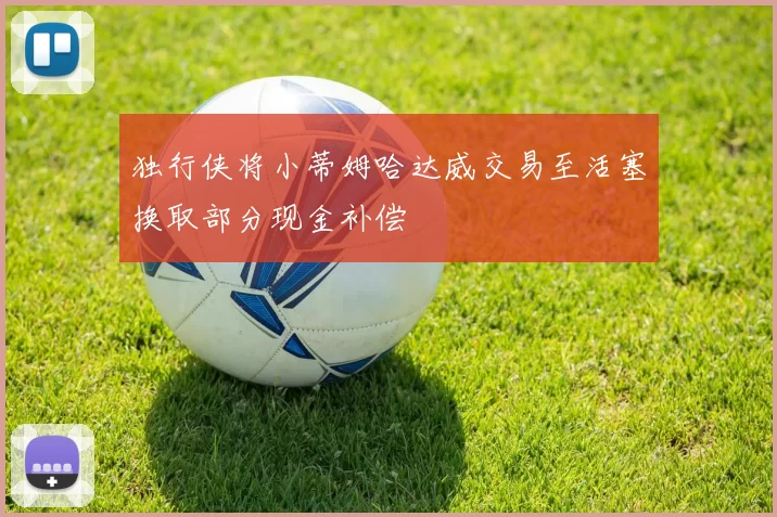 独行侠将小蒂姆哈达威交易至活塞换取部分现金补偿