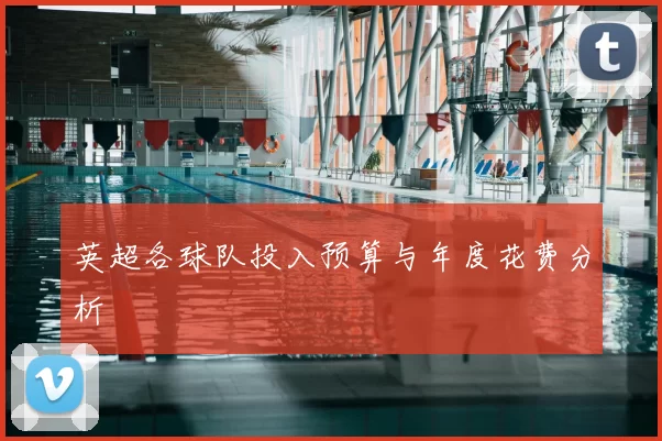 英超各球队投入预算与年度花费分析