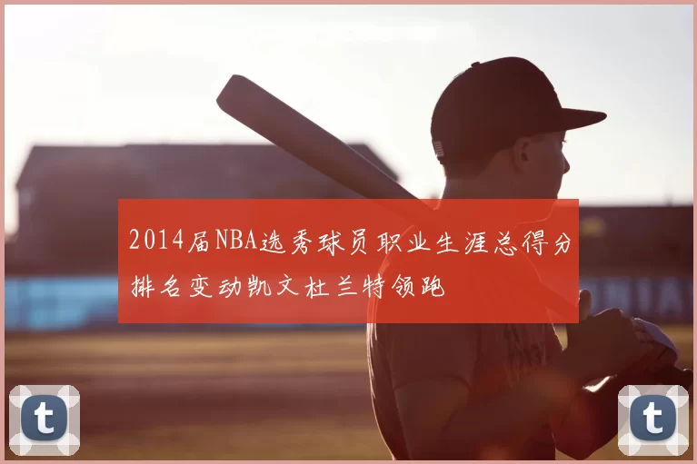 2014届NBA选秀球员职业生涯总得分排名变动凯文杜兰特领跑